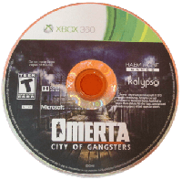 Omerta: City of Gangsters PAL Xbox 360  box art